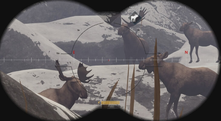 Deer Hunter Reloaded Scope View Of Moose